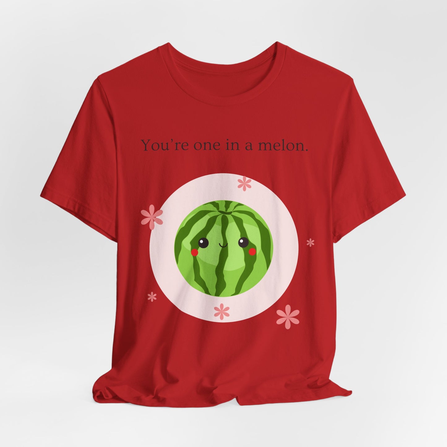You’re One in a Melon – Cute Watermelon Pun T-Shirt | Kawaii Fruit Tee