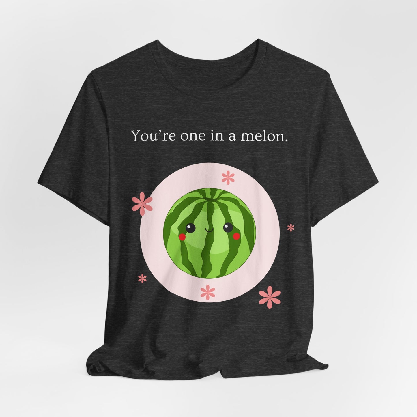 You’re One in a Melon – Cute Watermelon Pun T-Shirt | Kawaii Fruit Tee