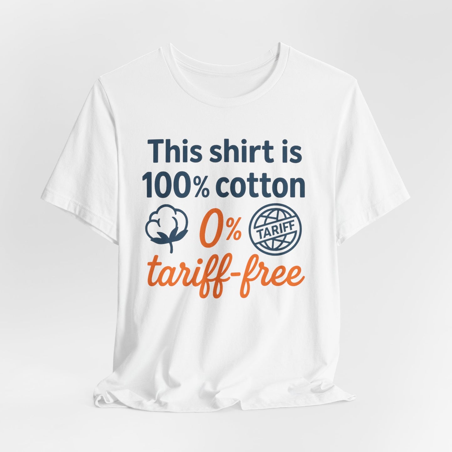 No Tariffs, Just Threads – Unisex T Shirt