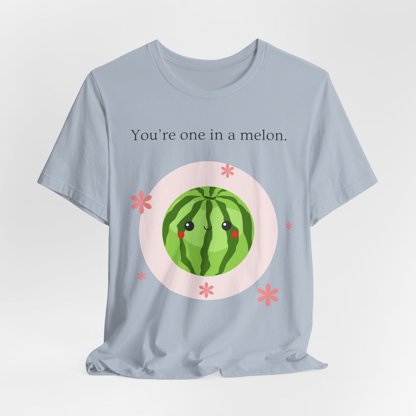 You’re One in a Melon – Cute Watermelon Pun T-Shirt | Kawaii Fruit Tee