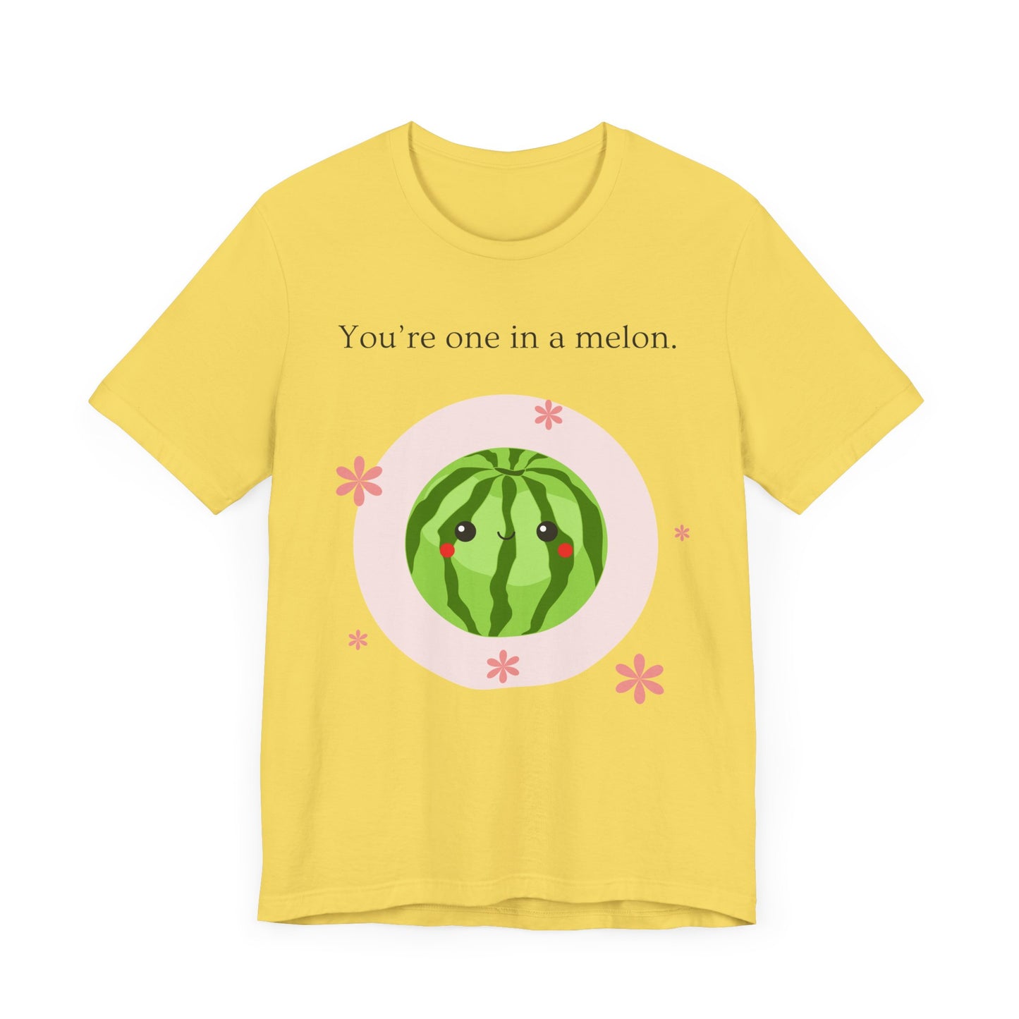 You’re One in a Melon – Cute Watermelon Pun T-Shirt | Kawaii Fruit Tee