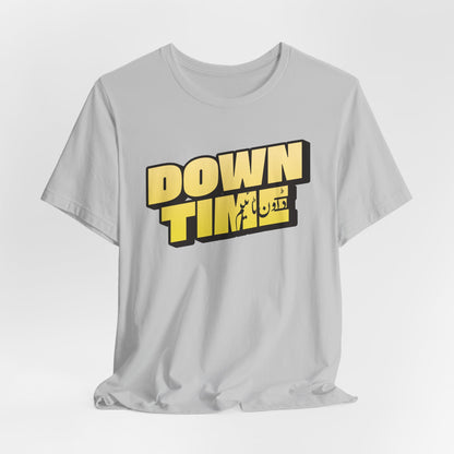 Down Time – Bilingual Urdu-English Pun T-Shirt | Desi Slang Humor Tee
