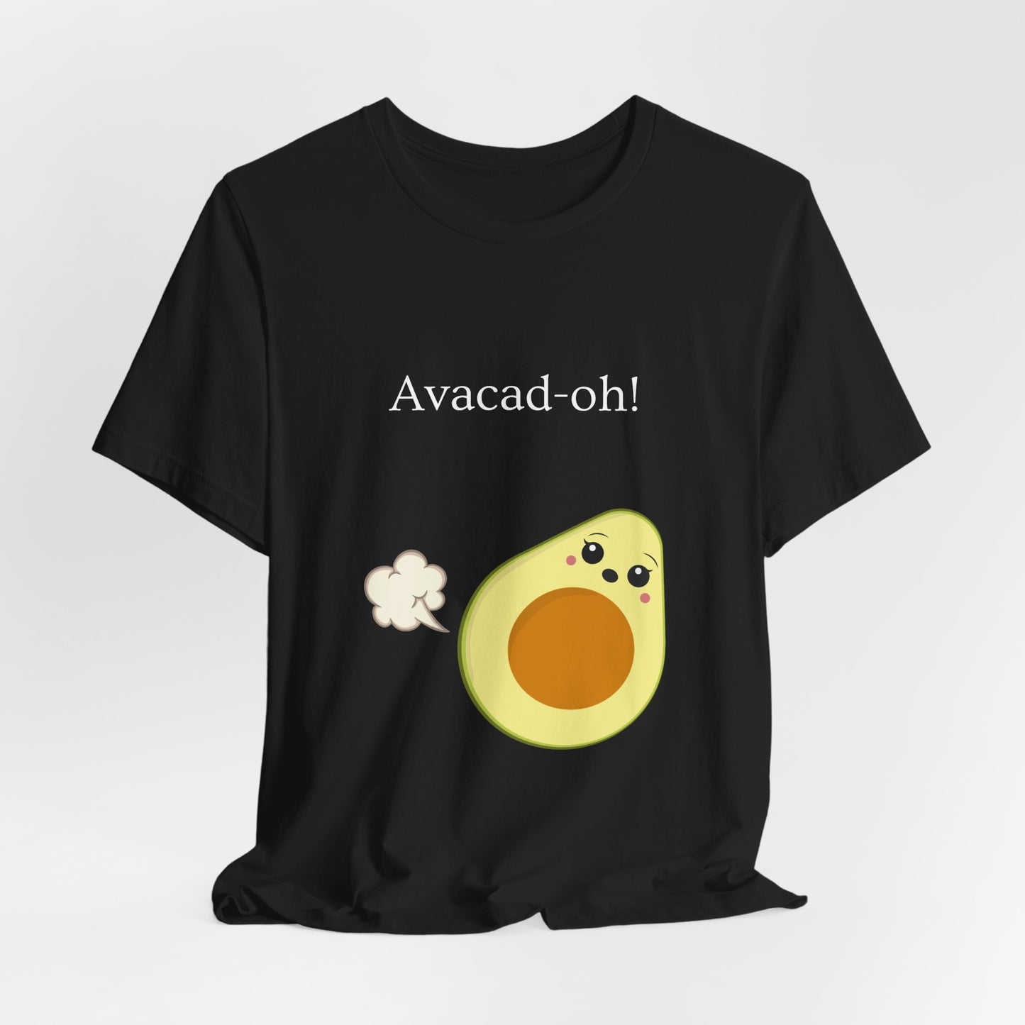 Avacad-oh! Funny Avocado Pun Shirt – Cute Kawaii Food Tee - Scripted Expression