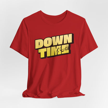 Down Time – Bilingual Urdu-English Pun T-Shirt | Desi Slang Humor Tee