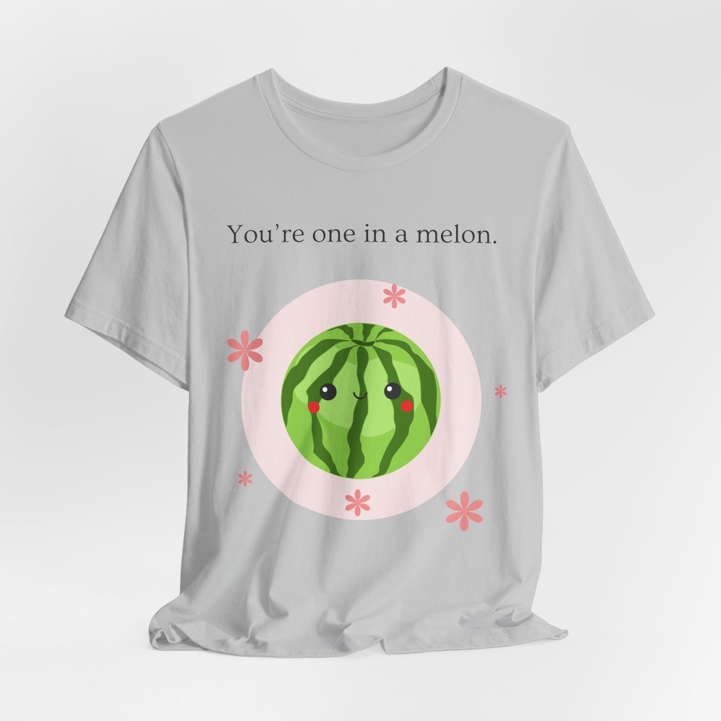 You’re One in a Melon – Cute Watermelon Pun T-Shirt | Kawaii Fruit Tee