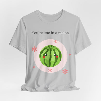 You’re One in a Melon – Cute Watermelon Pun T-Shirt | Kawaii Fruit Tee