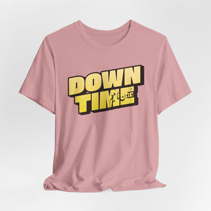 Down Time – Bilingual Urdu-English Pun T-Shirt | Desi Slang Humor Tee
