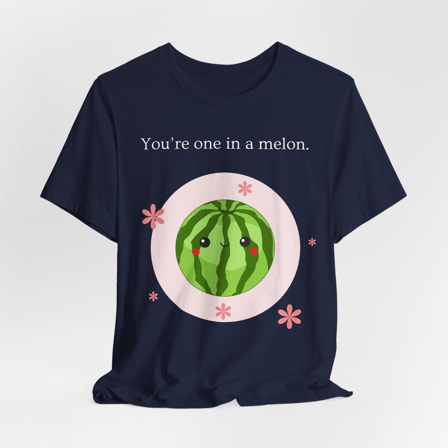You’re One in a Melon – Cute Watermelon Pun T-Shirt | Kawaii Fruit Tee