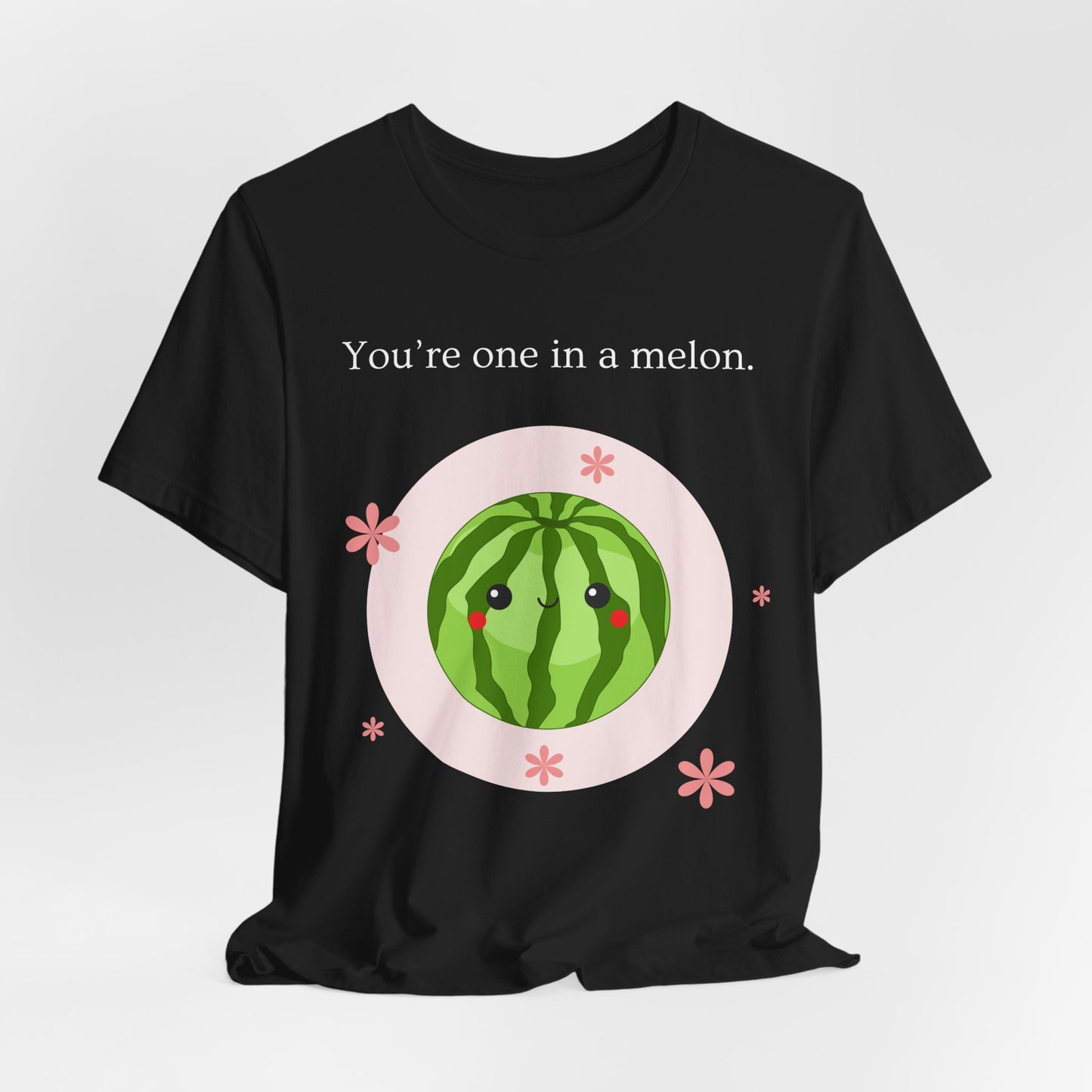 You’re One in a Melon – Cute Watermelon Pun T-Shirt | Kawaii Fruit Tee