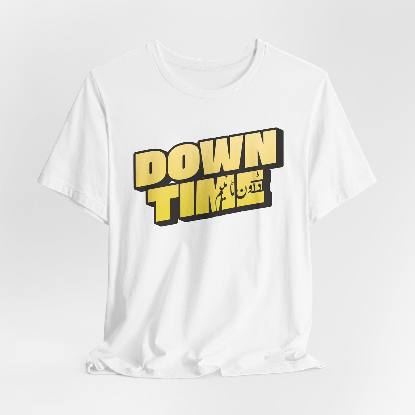 Unisex Tee - Down Time in Urdu Tshirt