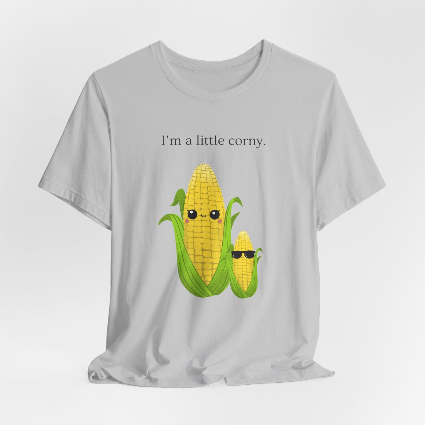 Corn T-Shirt I am a little corny Unisex Tee - Scripted Expression
