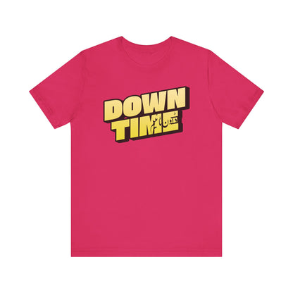 Down Time – Bilingual Urdu-English Pun T-Shirt | Desi Slang Humor Tee