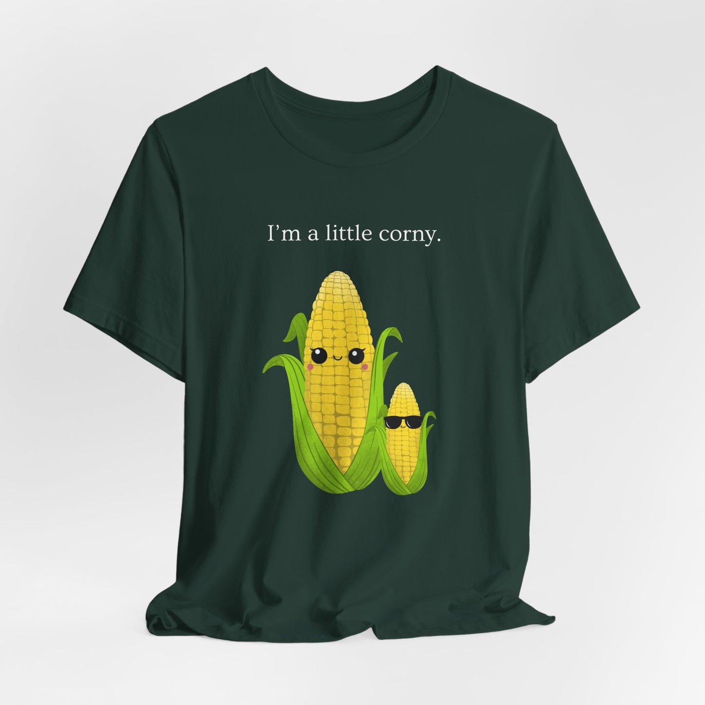 Corn T-Shirt I am a little corny Unisex Tee - Scripted Expression
