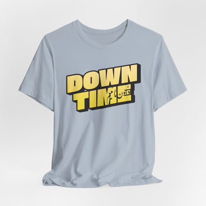 Down Time – Bilingual Urdu-English Pun T-Shirt | Desi Slang Humor Tee
