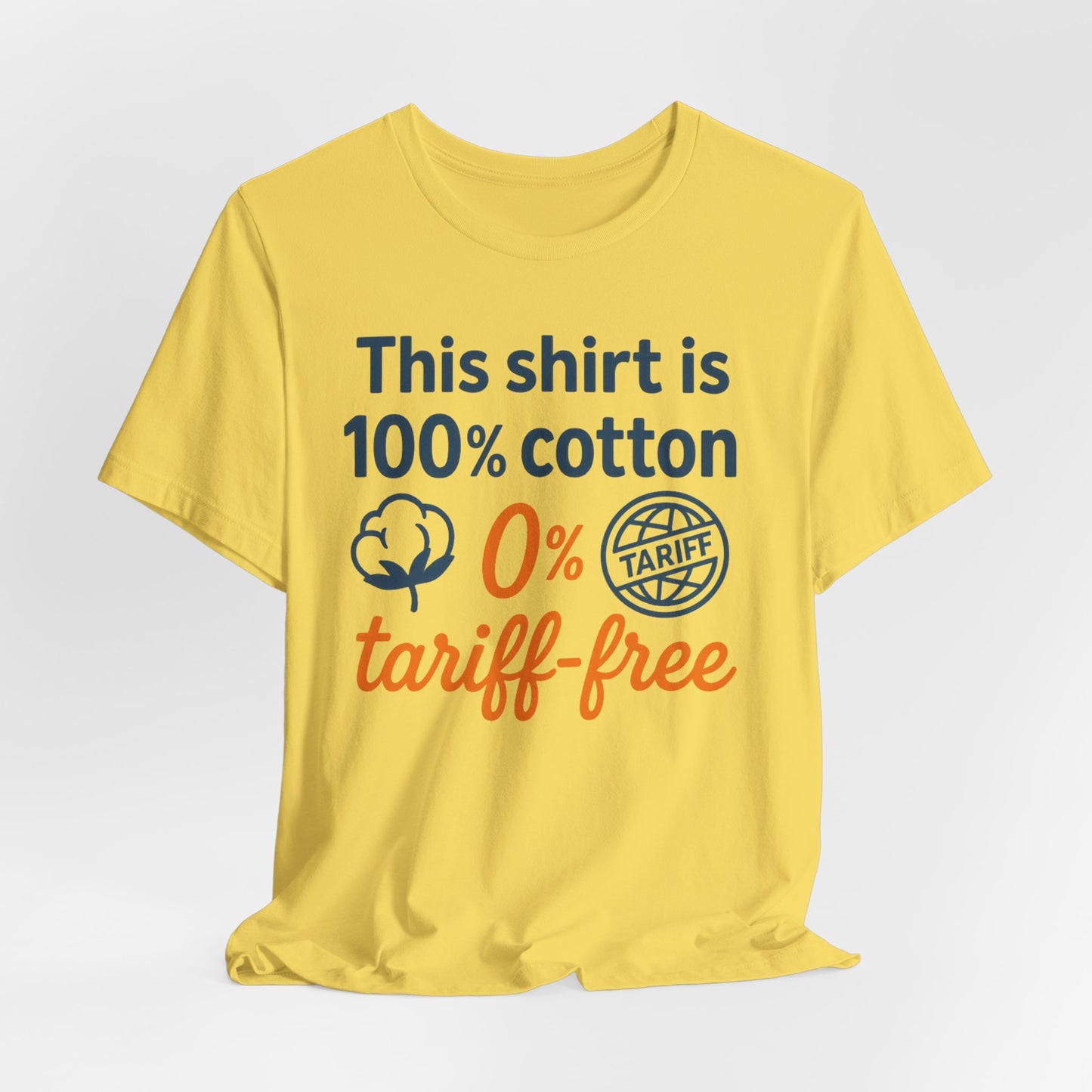 No Tariffs, Just Threads – Unisex T Shirt